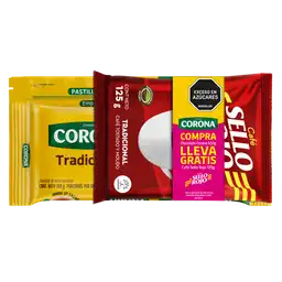 Corona Kit Chocolate 450 g + Sello Rojo Café 125 g