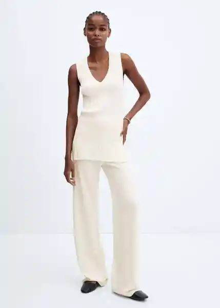 Top Sophie-W Crudo Talla S Mujer Mango