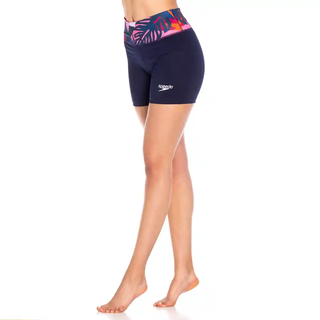 Speedo Leggings Corto Magenta Talla S