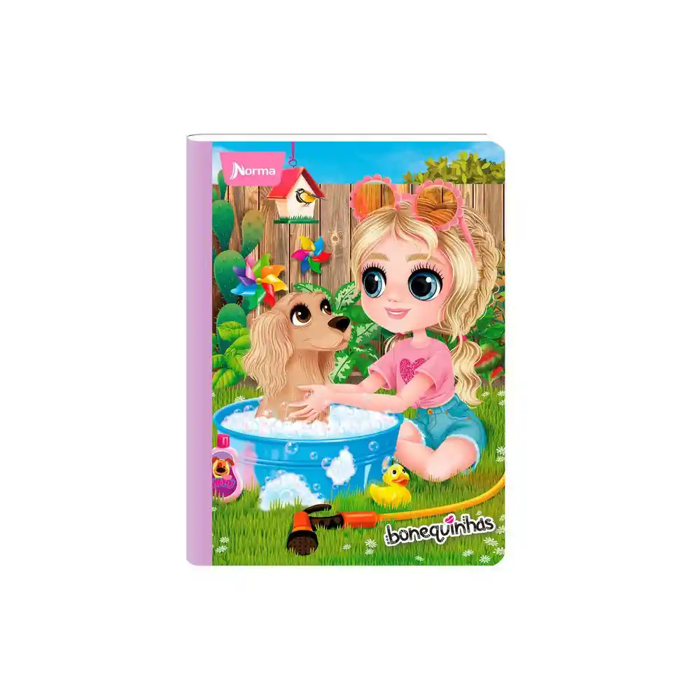 Norma Cuaderno Cosido Bonequinhas Dolls 