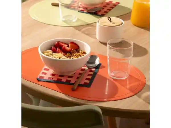 Individual Vinyl Naranja Casaideas