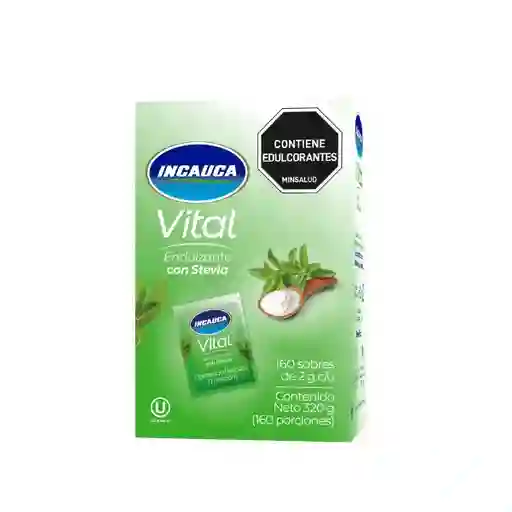 Incauca Endulzante Vital Con Stevia