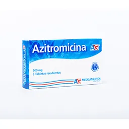 Azitromicina Ag (500 Mg)