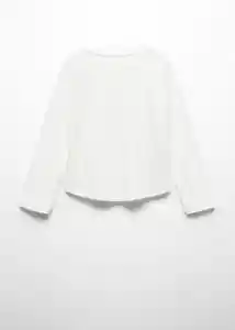 Camiseta Sheldon Offwhite Talla 14 Niña Mango