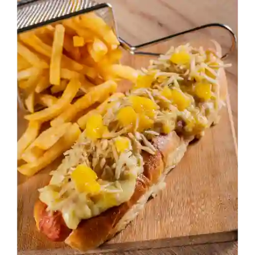 Sweet Hot Dog con Papas