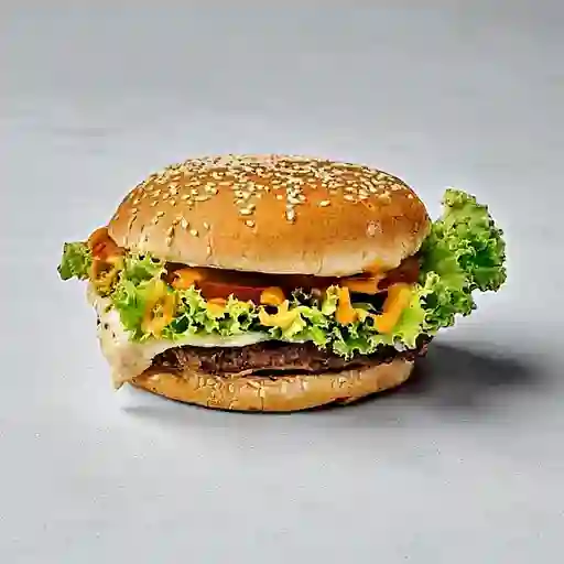 Hamburguesa Clásica y Pepsi 400ml