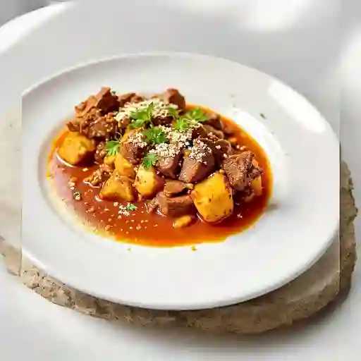 Carne Al Pimenton O Ranchero O Gratinado