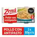 Zenú Pollo con Antipasto