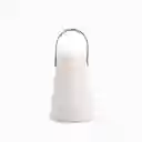 Farol Led Manija Gris 20 cm Ambiente Gourmet