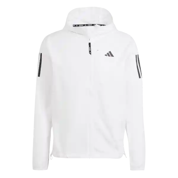 Adidas Chaqueta Otr b Correr Hombre Blanco Talla M
