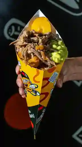 Cono de Carne Desmechada