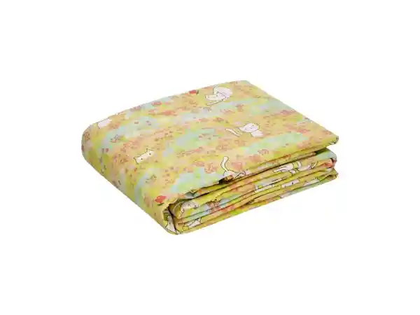 Set Sabanas Estampadas Niña Amarilla Casaideas