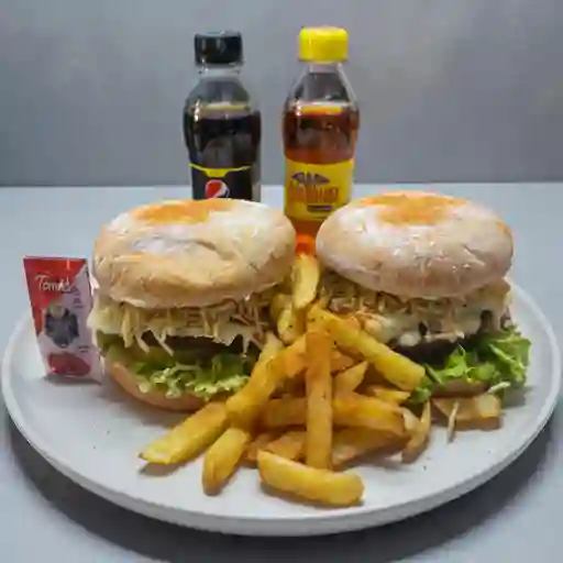 Hamburguesa Sencilla 2X1
