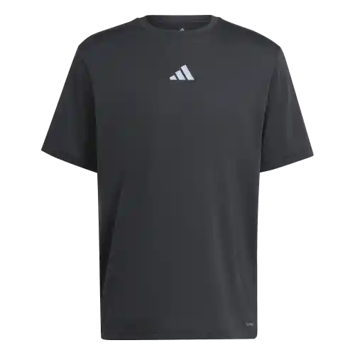 Adidas Camiseta Manga Corta Entrenamiento Hombre Negro Talla S