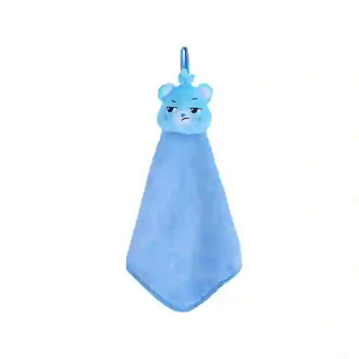 Toalla Para Manos Colección Care Bears Carita 3D Azul Miniso