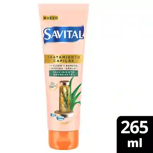 Mascarilla Savital Elixir de Romero Biotina y Sávila 265 mL