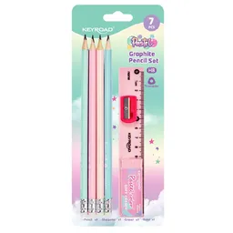 Keyroad Set Escolar en Colores Pastel Kr-972781