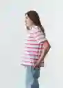 Camiseta Mujer Crudo Puro Claro Talla M 403G045 Naf Naf