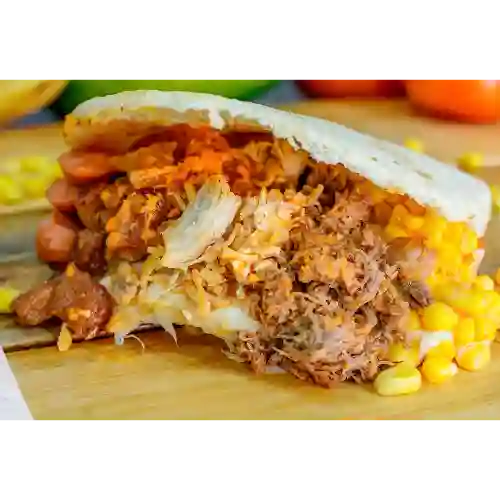 Combo Arepa Super Rellenita