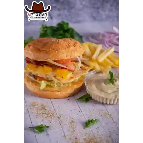 Hamburguesa de Pollo