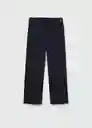 Pantalón Marga Navy Talla 10 Niñas Mango