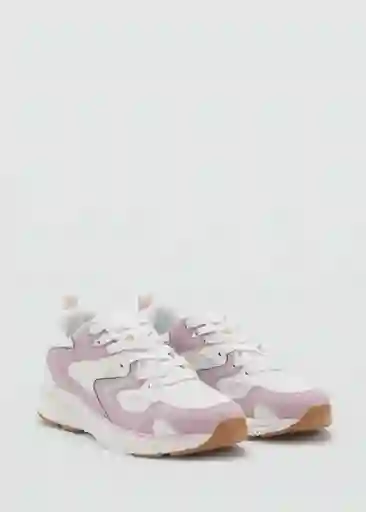 Tenis Deportiva Daisy Rosa Pastel Talla 33 Niñas Mango