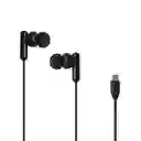 Audífonos Tipo C Serie Life is For Fun Negro Mod Pa242C Miniso