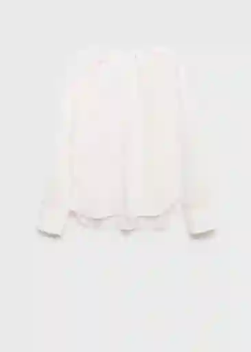 Blusa Ryan Blanco Talla M Mujer Mango