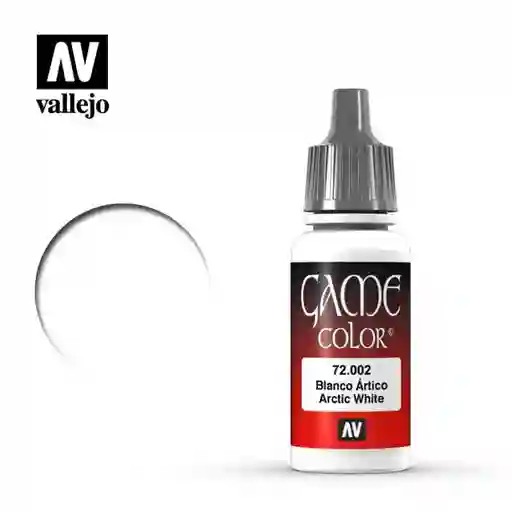 Vallejo Pintura Acrílica Game Color Blanco Artico 17 mL