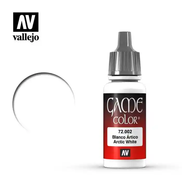 Vallejo Pintura Acrílica Game Color Blanco Artico 17 mL