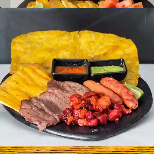 Tostón parrillada
