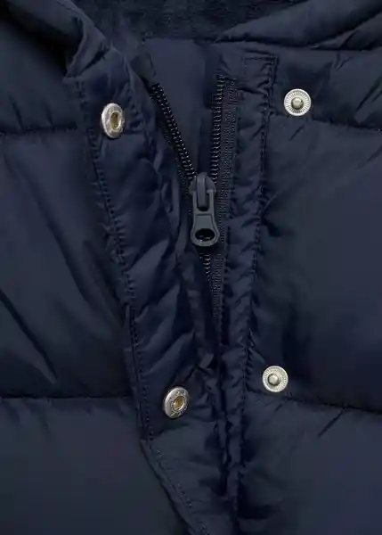 Abrigo Anorak Christie Navy Talla 69 Niñas Mango
