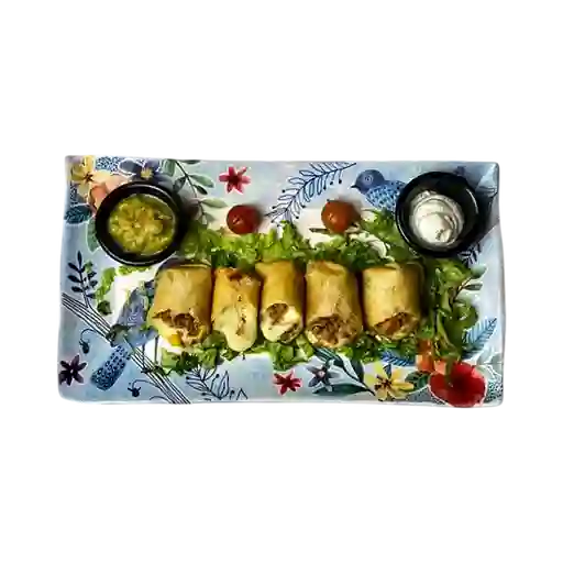 Flautas de Pollo