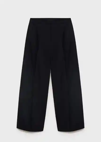 Pantalón Julia Negro Talla 44 Mujer Mango
