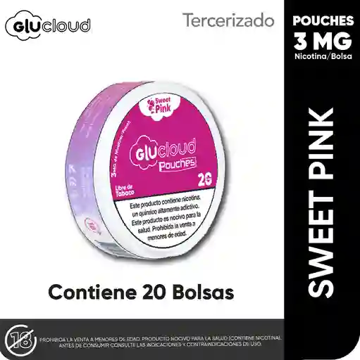 Glucloud Pouches Sweet Pink 3 mg