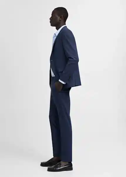 Pantalón París Tinta Talla 38 Hombre Mango