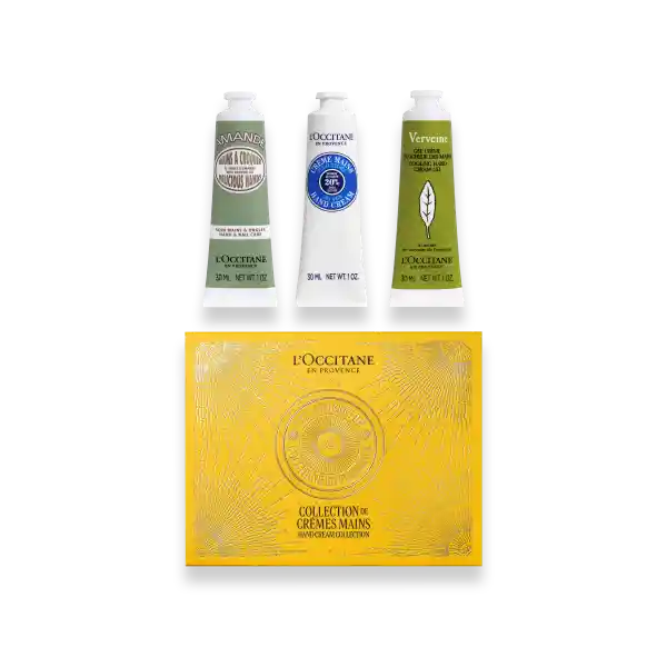 Kit Trio De Cremas Para Manos Icónicas Loccitane