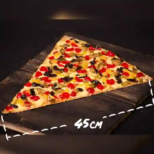 Pizza tropical 4 porciones