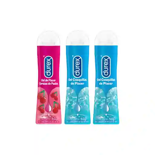 Combo Durex Gel Lubricante Cereza 50 mL + Durex Gel Lubricante