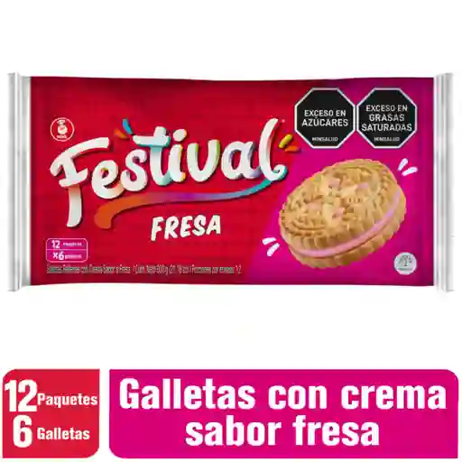 Festival Galletas De Fresa