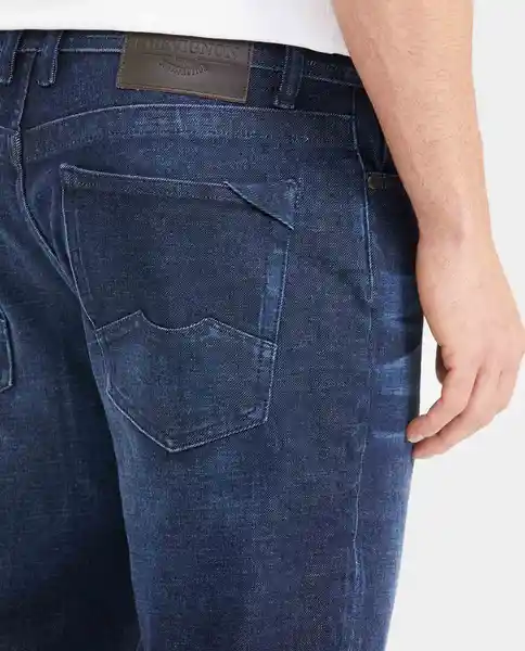 Jean Slim Famous Azul Dark Ultra Oscuro 30/32 Chevignon