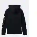 Buzo Negro Talla: SMALL American Eagle