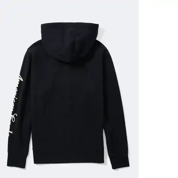 Buzo Negro Talla: SMALL American Eagle