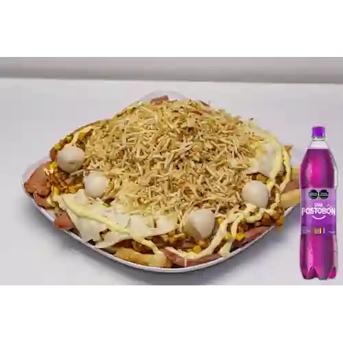 Combo Mazorcada Super Kronch + Uva Postobon 1.5 L