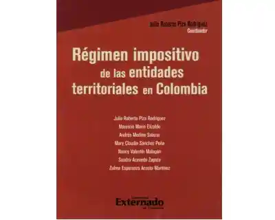 AdeS Regimen Impositivo De Las Entid Territoriales En Colombia