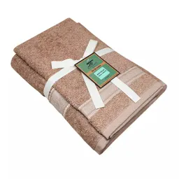 Cannon Toalla Set Beny 70 x 140 cm Beige 500 g Algodón