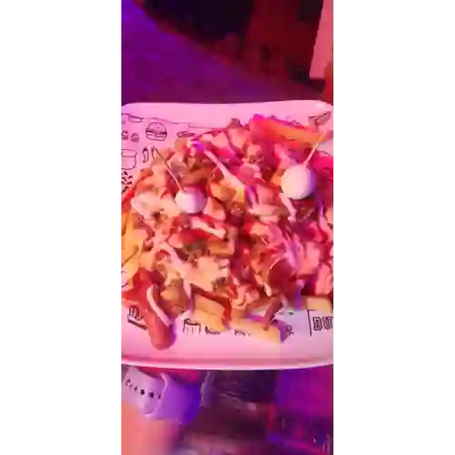 Salchipapas Especial