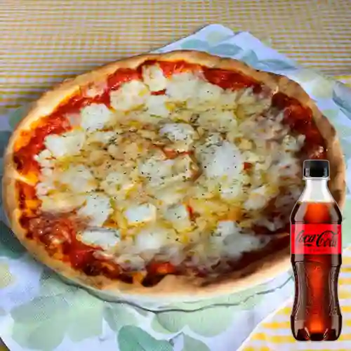 Combo 3 quesos + coca-cola 500ml