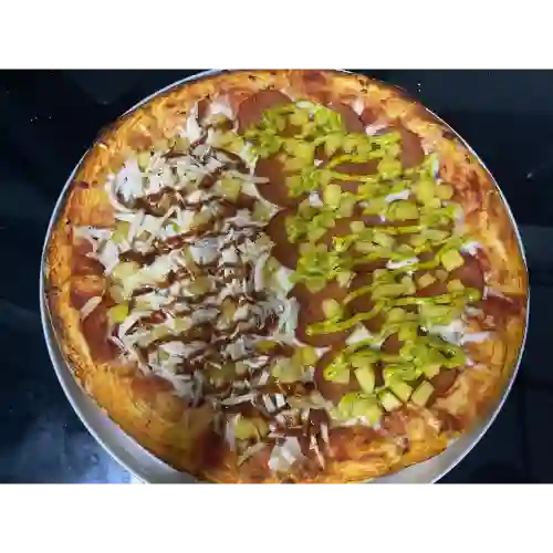 Pollo Bbq Borde de Queso