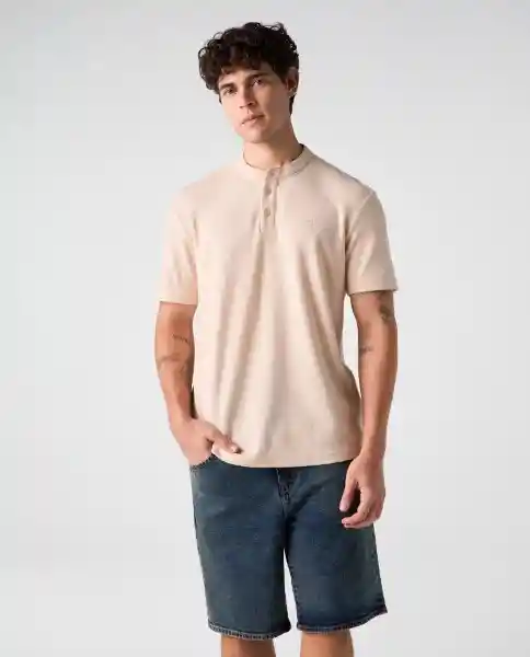 Camiseta Polo Hombre Beige Talla M 802G006_BEI131106 Americanino